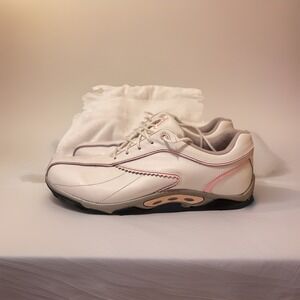 FootJoy Womens Golf Shoes Size 8 M 8M Summer Series White W Pink‎